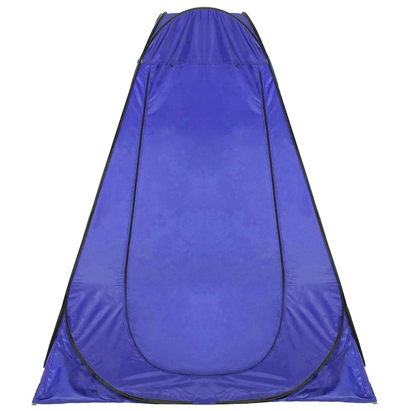 Namiot plażowy 150x150x190 cm samorozkładający mobilna przebieralnia niebieska