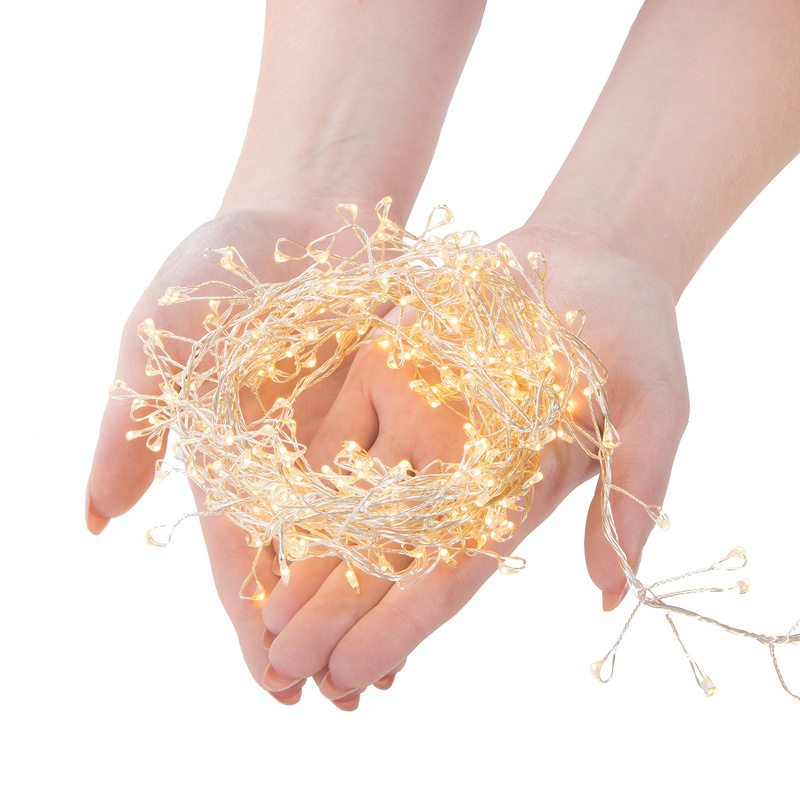 Lampki dekoracyjne 100 LED biały ciepły