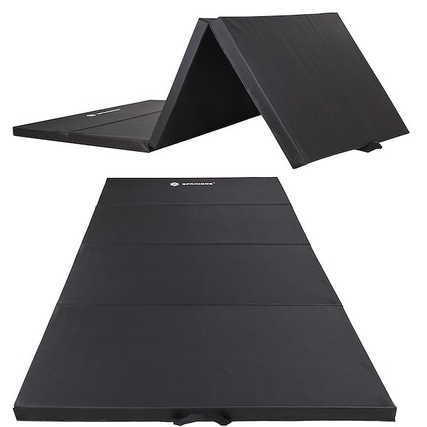 Mata gimnastyczna 240 cm czarna