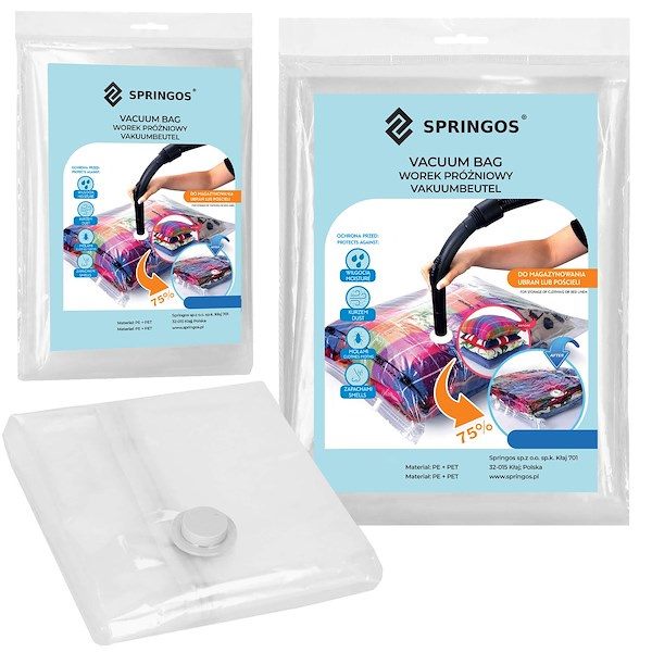 Worek próżniowy 40x60cm pokrowiec na ubrania