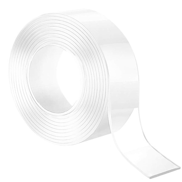 Dwustronna taśma Nano Type 5m wielokrotnego użytku przeźroczysta