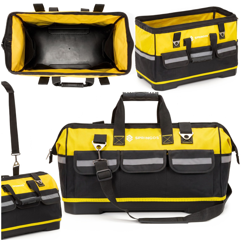Torba narzędziowa 49x27x35 cm monterska, organizer na narzędzia warsztatowe, samochodowe