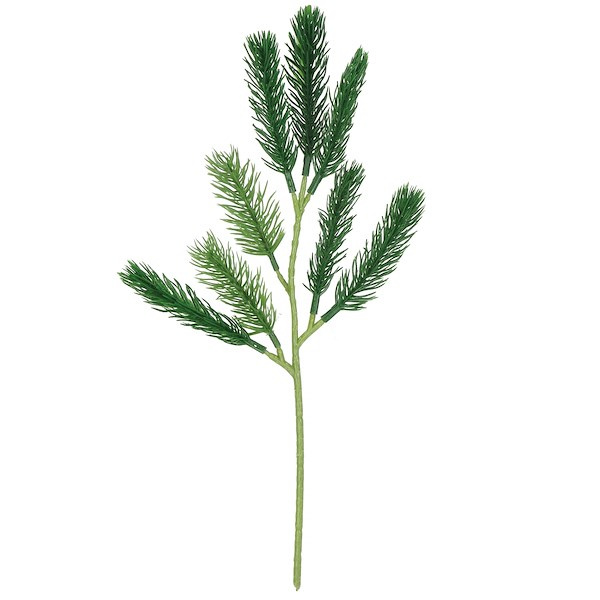 Gałązka świąteczna 32 cm ozdoba do stroika dekoracja sztuczne igliwie