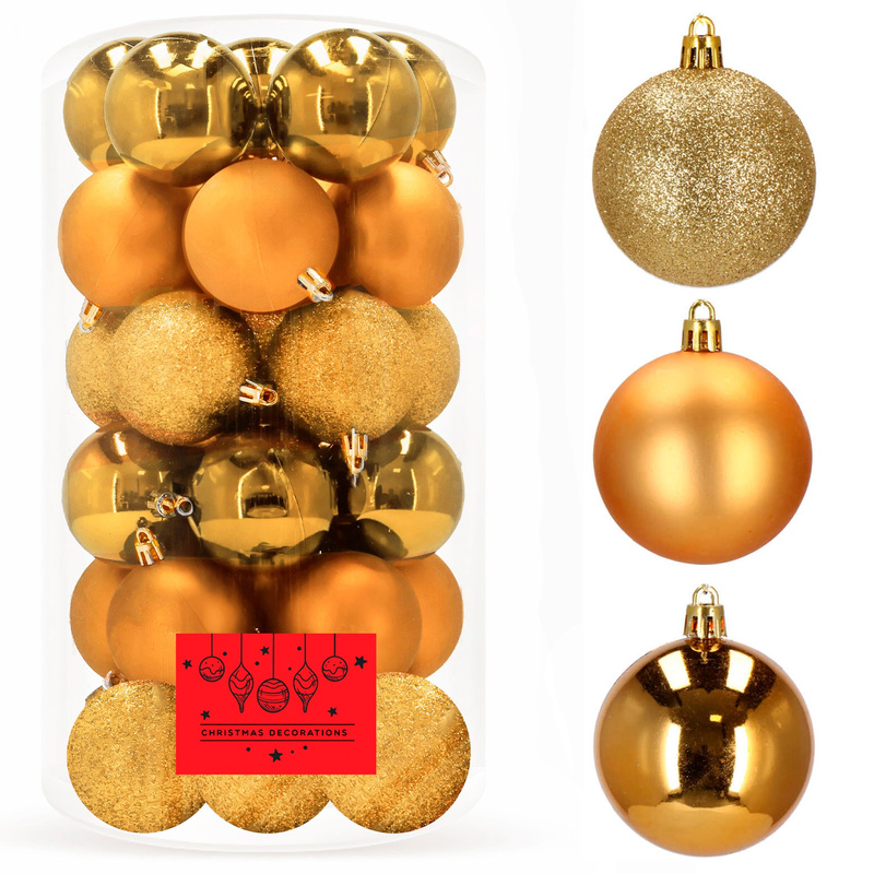 Bombki choinkowe na choinkę zestaw 30 szt.