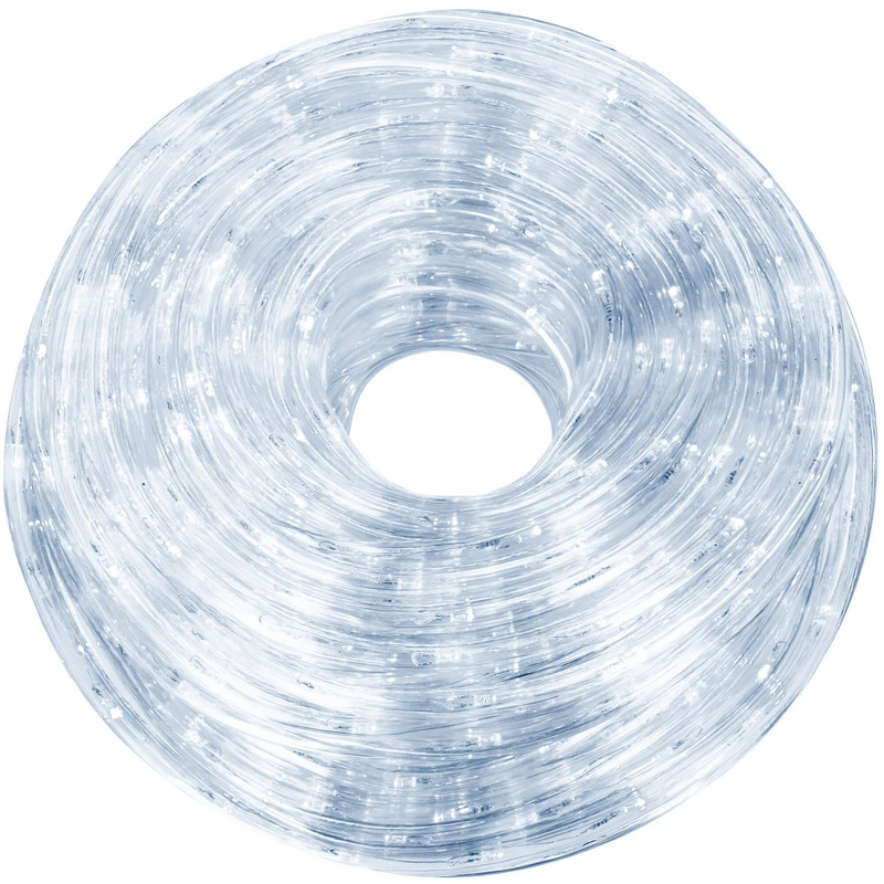 Wąż świetlny 30m biały zimny 720 Led z programatorem IP44