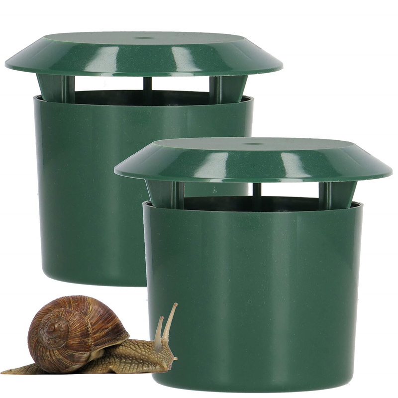 Pułapka na ślimaki 2 szt. ekologiczny wabik łapacz na szkodniki