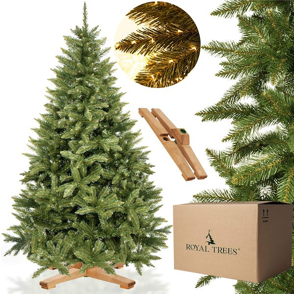 Choinka sztuczna Premium Royal Trees 220 cm świerk kaukaski, drzewko świąteczne