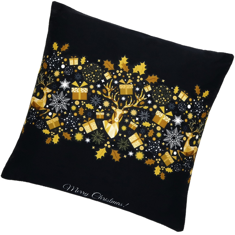 Poszewka dekoracyjna 40x40cm na poduszkę, wzorzysty jasiek