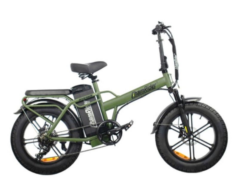 Pojazd elektryczny 20x4" FATBIKE CHAMRIDER DTS425 PRO zielony
