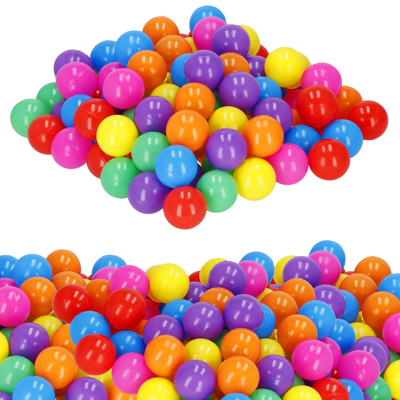 Piłeczki do suchego basenu 100 szt. piłki do kojca dla dzieci multikolor