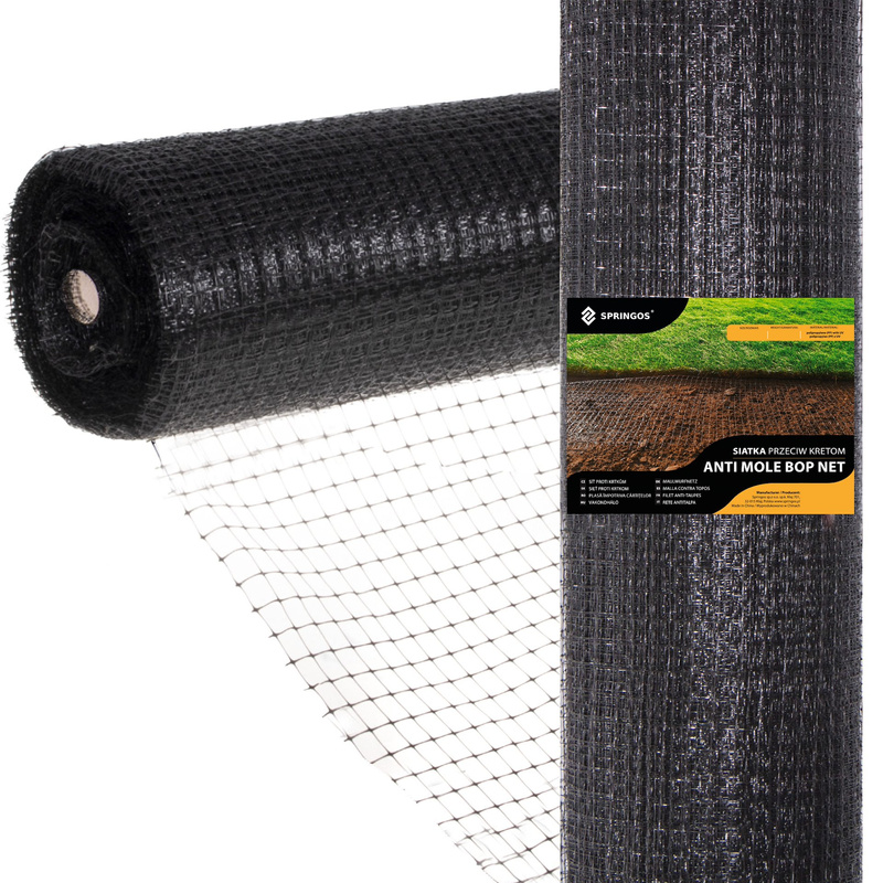 Siatka przeciw kretom i nornicom 2m x 50 m pod trawnik
