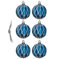 niebieski || srebrny