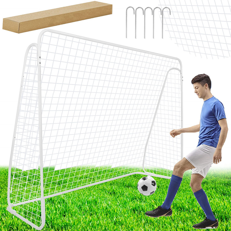 Bramka piłkarska 210x150 cm treningowa bramka stalowa