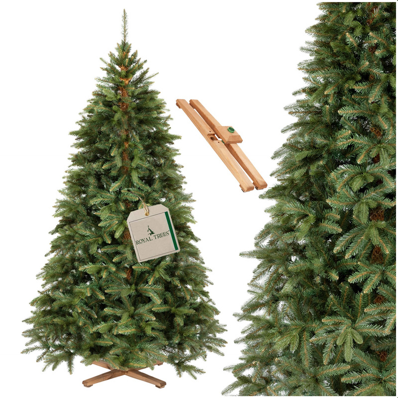 Choinka sztuczna Premium Royal Trees 220 cm świerk syberyjski, drzewko świąteczne