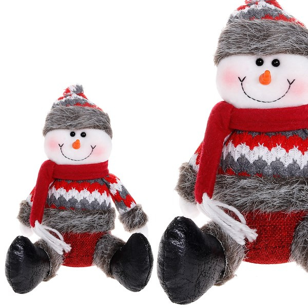 Bałwanek 20cm ozdoba świąteczna, krasnal świąteczny, gnom