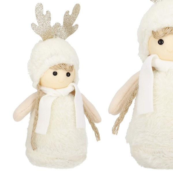 Lalka 20 cm świąteczna ozdoba, gnom renifer