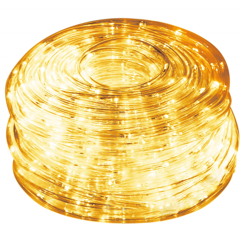 Wąż świetlny 21,5 m ciepły biały 480 Led z programatorem IP44 dekoracja świąteczna