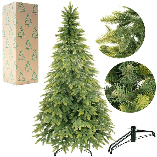 Choinka sztuczna 120 cm świerk naturalny deluxe
