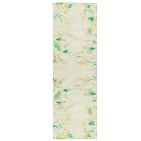 Bieżnik na stół 180x32 cm obrus świąteczny lniany