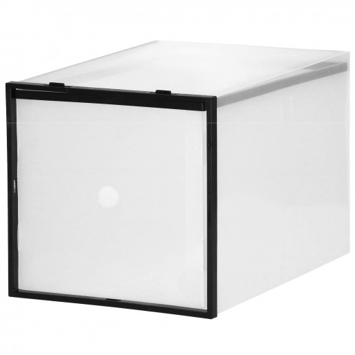 Organizer na buty, pudełko wysuwane przeźroczysty