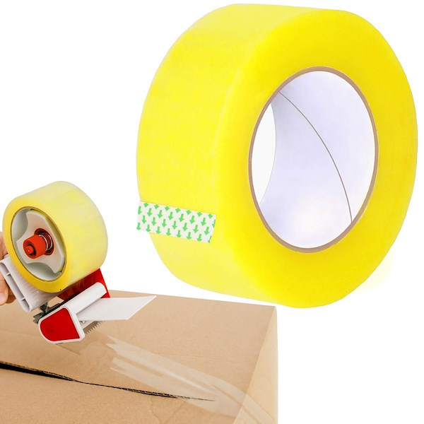 Taśma pakowa samoprzylepna 4,8 cm x 150 m klejąca taśma biurowa przezroczysta