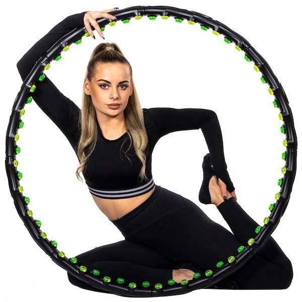 Hula hop z masażerem magnetycznym 100cm