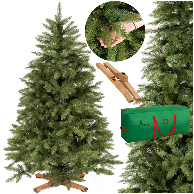 Świerk kaukaski, choinka sztuczna 180 cm Royal Trees premium drzewko świąteczne jak żywe