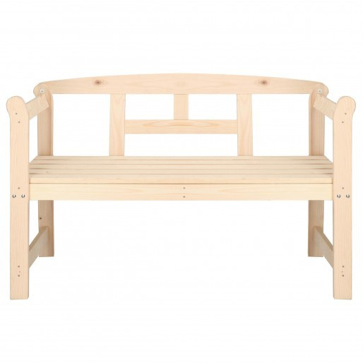 Ławka ogrodowa dwuosobowa, drewniana ekologiczna