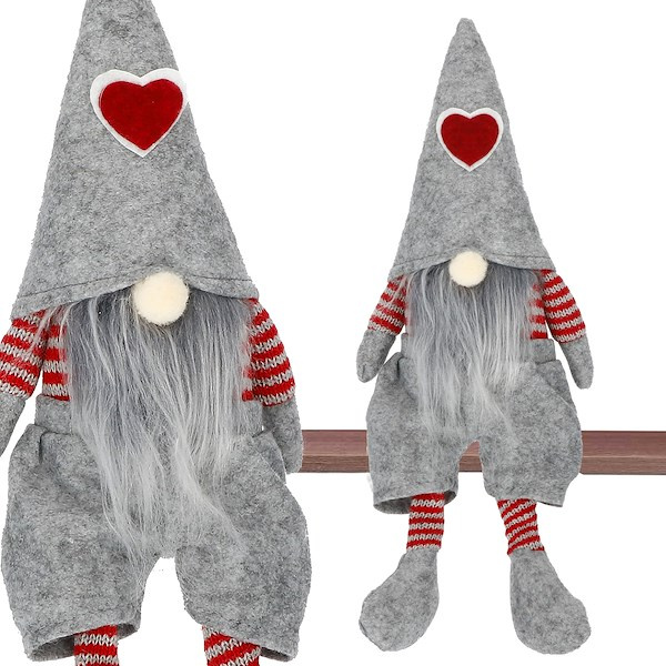 Pan skrzat 37cm ozdoba świąteczna, krasnal świąteczny, gnom