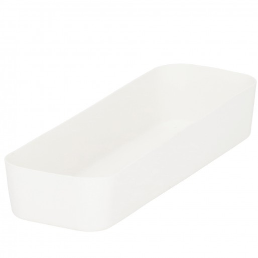 Organizer do szuflady 26x9cm wielofunkcyjny wkład, pojemnik kremowy