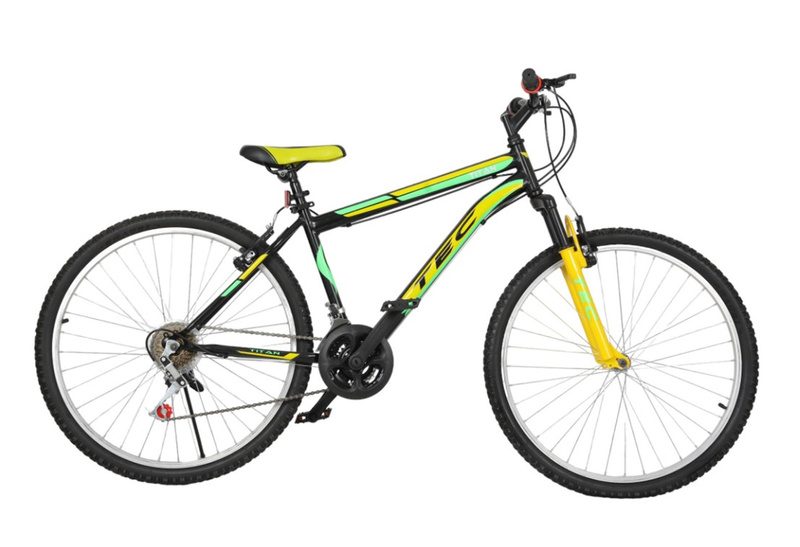 Rower dziecięcy 20" BELDERIA TEC TITAN V-Brake Shimano czarno-żółty