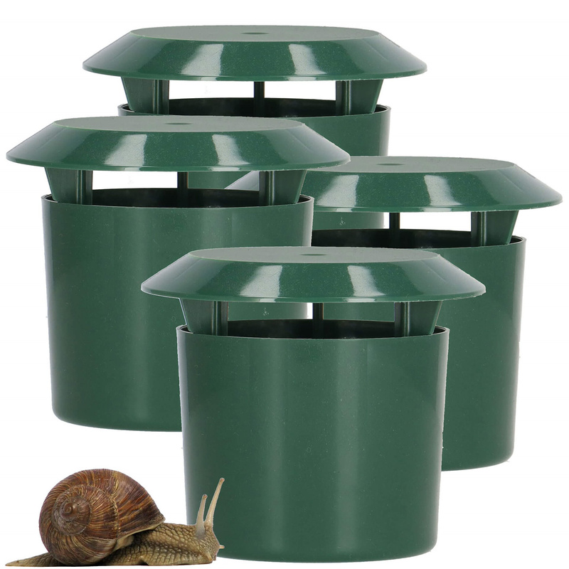 Pułapka na ślimaki 4 szt. ekologiczny wabik łapacz na szkodniki