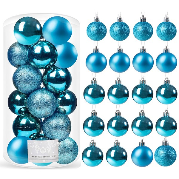 Bombki choinkowe na choinkę 4 cm zestaw 20 szt.