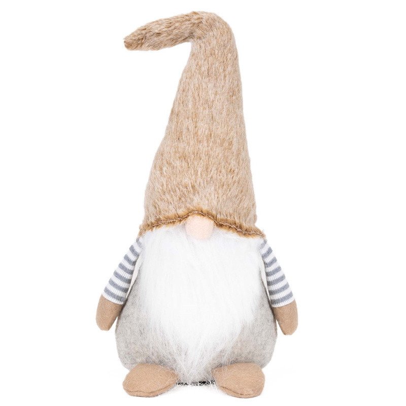 Krasnal świąteczny 52 cm ozdoba figurka skrzat świąteczny, gnom stojący