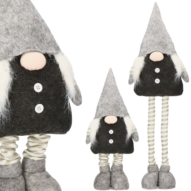 Pani skrzat 45-73 cm, krasnal na teleskopowych nogach, gnom