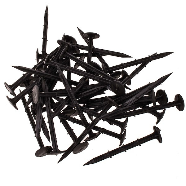 Kotwy mocujące do agrowłókniny szpilki na krety 100 szt. kołki do podłoża