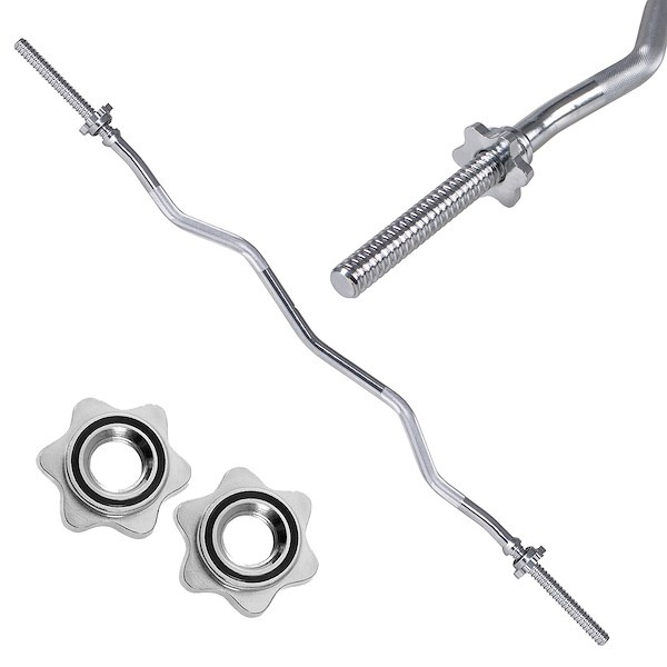 Gryf lekko łamany 120 cm 25 mm zaciski