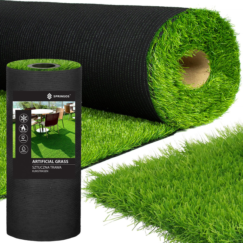 Sztuczna trawa z rolki 2 m na taras balkon boisko miękka 32mm