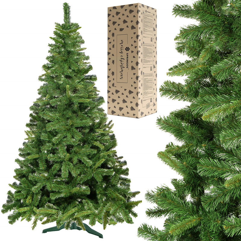 Sztuczna choinka 220 cm jodła zielona Vera drzewko świąteczne