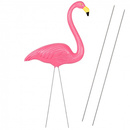 Figurka ogrodowa flaming ozdoba dekoracja różowa 85cm