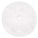 Dywanik pod choinkę 120 cm biały włochacz mata na prezenty