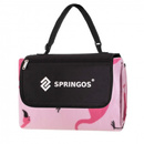 Koc piknikowy plażowy z flamingami 150x180 cm mata