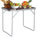 Stolik na kemping składany, turystyczny cateringowy stół 70x50 cm 