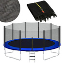 Siatka zewnętrzna 15FT 10 słupków do trampoliny 457/460/466cm