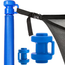 Grzybek na słupki do mocowania siatki trampoliny niebieski