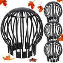 Filtry do rynny 4 szt. sitko ochronne osłona koszyczek elastyczny