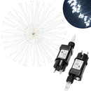 Lampki dekoracyjne 100 LED eksplodująca gwiazda biały zimny