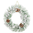 Wieniec świąteczny stroik na drzwi ozdobny 24 cm