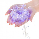 Lampki dekoracyjne 300 LED druciki niebiesko-biały