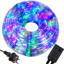 Wąż świetlny 10m multikolor 240 Led z programatorem IP44